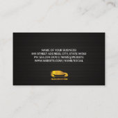 自動サービス | ロゴの修復 名刺 (裏面)