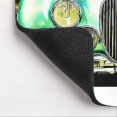 自動ジャガーxk車の古顔163750 2 q マウスパッド (コーナー)