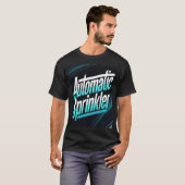 自動スプリンクラー Tシャツ (正面フル)