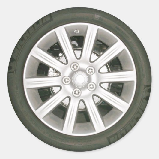 自動タイヤ/ホイール ラウンドシール (正面)