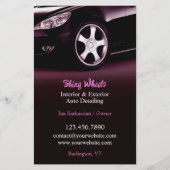 自動ディテリング チラシ (正面)