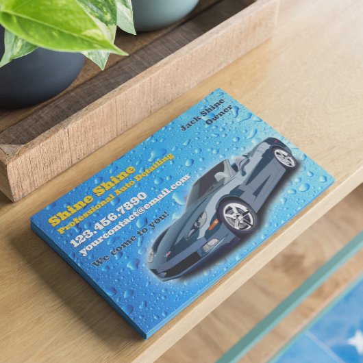 自動ディテリング チラシ