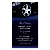 自動ディテリング マグネット名刺 (正面縦)