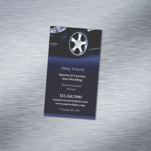 自動ディテリング マグネット名刺 (インサイチュ)