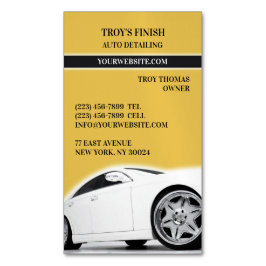 自動ディテリング マグネット名刺