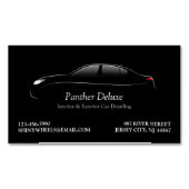 自動ディテリング マグネット名刺 (正面)