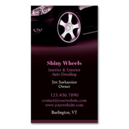 自動ディテリング マグネット名刺