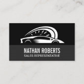 自動パーツのロゴ |パフォーマンス 名刺 (裏面)