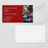 自動パーモダンツクール名刺 名刺 (正面/裏面)