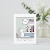 自動ピルディスペンサーカード ポストカード (スタンド正面)