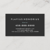 自動モダンガラス修復壊れたガラス破片Busin 名刺 (裏面)