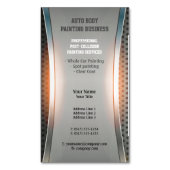 自動モダン体絵画の |プロフェッショナル マグネット名刺 (正面縦)