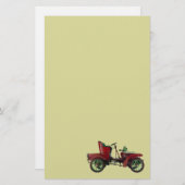 自動リストア – 車の 便箋 (正面/裏面)