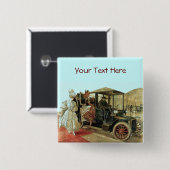 自動リストア – 車の 缶バッジ (正面&裏面)