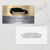 自動レンチロゴ |整備士名刺 名刺 (正面/裏面)