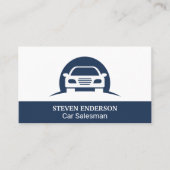 自動ロゴ 名刺 (正面)