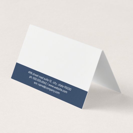 自動ロゴ 名刺 (裏面)