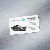 自動ロゴ |手のひら マグネット名刺 (インサイチュ)