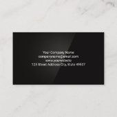 自動ロゴ | 車サービス 名刺 (裏面)