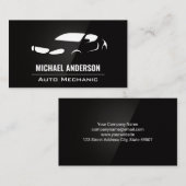 自動ロゴ | 車サービス 名刺 (正面/裏面)