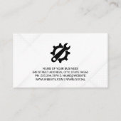 自動ロモダンゴ |自動車サービス |整備士 名刺 (裏面)