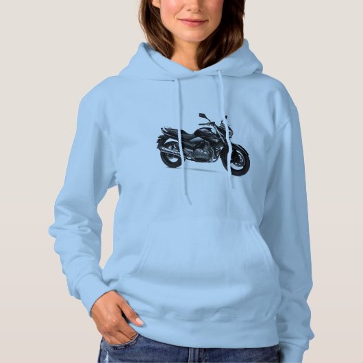 自動二パーソナライズされた輪車 パーカ (正面)