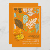 自動二乗招待状 招待状 (正面/裏面)