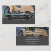 自動二輪修理専門家とバイク整備士 名刺 (正面/裏面)