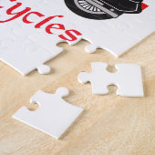 自動二輪車セラピー ジグソーパズル (側面)