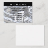 自動二輪車モダンテーマ 名刺 (正面/裏面)