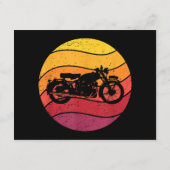 自動二輪車レトロスタイルヴィンテージ エンクロージャーカード (裏面)