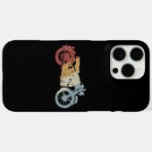 自動二輪車レトロスタイルヴィンテージ Case-Mate iPhoneケース (裏面 (横))