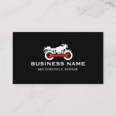 自動二輪車修理保守サービスプロフェッショナル 名刺 (正面)