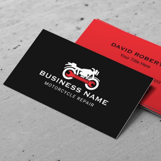 自動二輪車修理保守サービスプロフェッショナル 名刺
