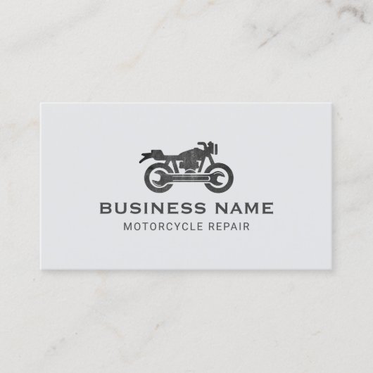 自動二輪車修理保守サービス整備士 名刺 (正面)
