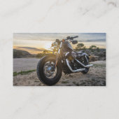 自動二輪車修理&サービスショップビジネスカード 名刺 (裏面)