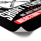 自動二輪車技術者オートバイ整備士 ポスター (角)