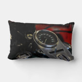 自動二輪車用バイクバイクもしくは自転車に乗る人クッション枕 ランバークッション (裏面)