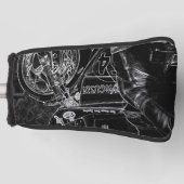 自動二輪車1pccnゴルフヘッドカバー ゴルフヘッドカバー (正面)