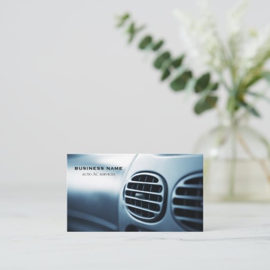 自動交流サービス 名刺 (スタンド正面)