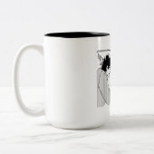 自動体の労働者 ツートーンマグカップ (左)