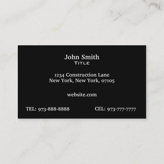 自動体の名刺 名刺 (裏面)