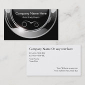 自動体の詳述の名刺 名刺 (正面/裏面)