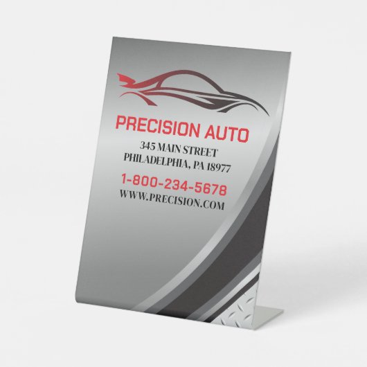 自動体カスタム作業絵を描車の詳細衝突 台座サイン (正面)