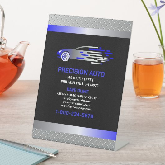 自動体カスタム作業絵を描車の詳細衝突 台座サイン (インサイチュ)