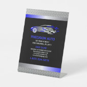 自動体カスタム作業絵を描車の詳細衝突 台座サイン (正面)