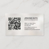 自動体カスタム作業絵を描車 名刺 (裏面)