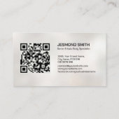 自動体カスタム作業絵を描車 名刺 (裏面)