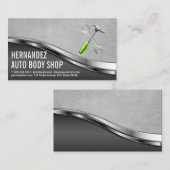 自動体ガレージショップ |整備士ツール 名刺 (正面/裏面)