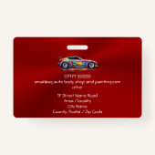 自動体ショップと絵を描精度 バッジ (裏面)